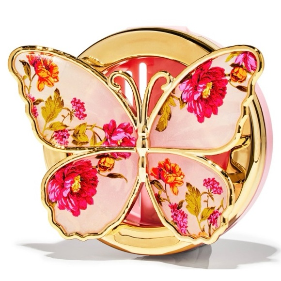 🆕🦋 BATH & BODY WORKS LIMITED EDITION “BUTTERFLY” CAR FRAGRANCE HOLDER. BRAND NEW - Picture 1 of 3